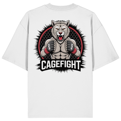 Cage Fight Animal No8 - Organic Oversize Shirt