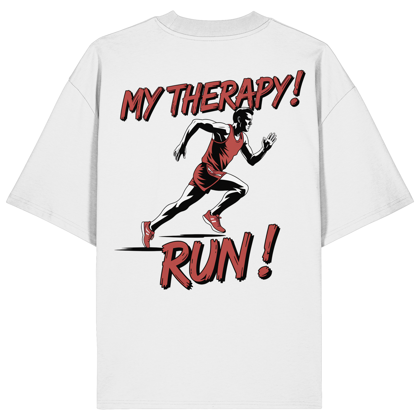 Therapy Run No3 - Organic Oversize Shirt