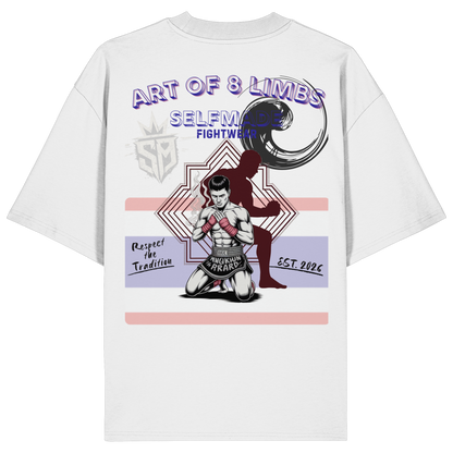 8 Limbs Muaythai No15 - Organic Oversize Shirt