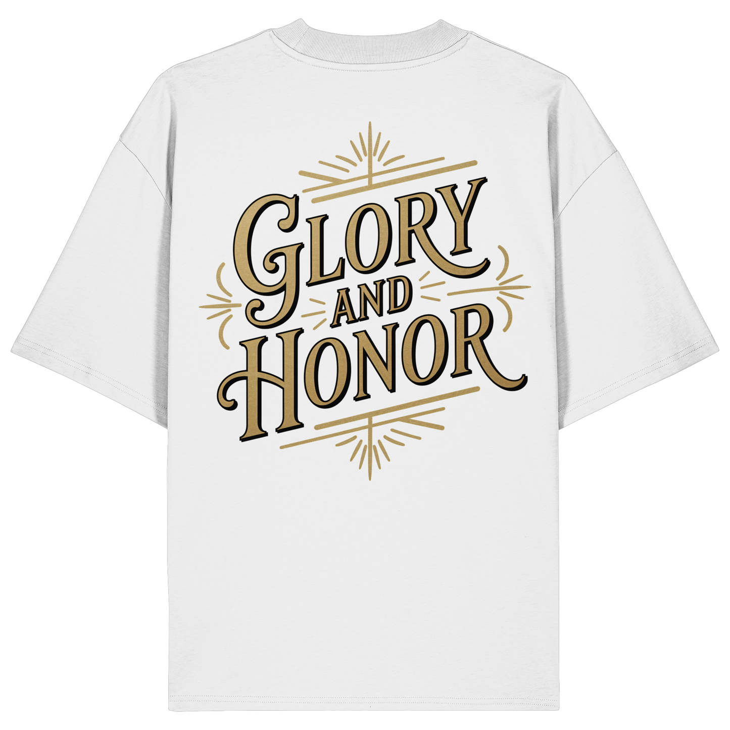 Glory Gold No8 - Organic Oversize Shirt