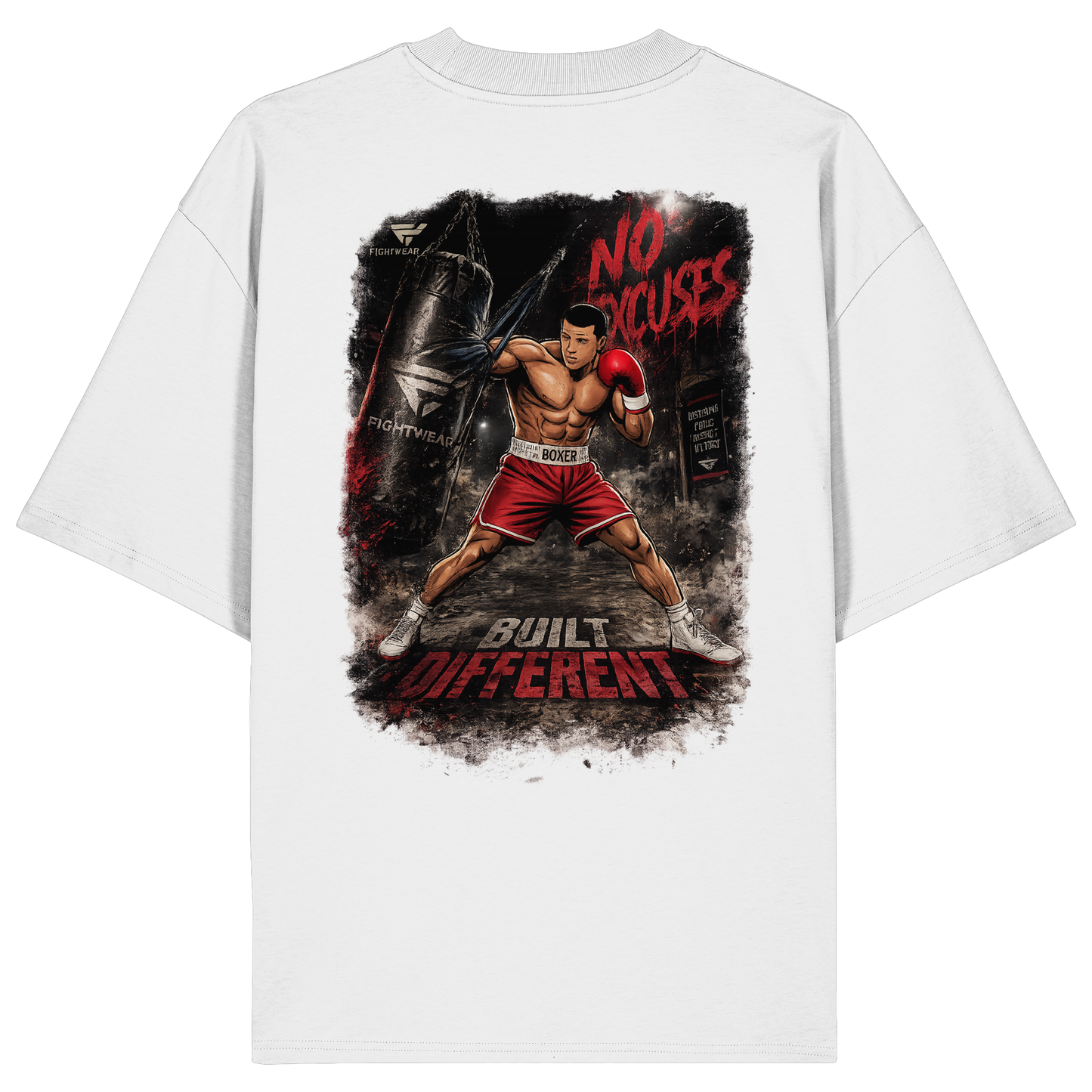 Bagwork Boxing No9 - Organic Oversize Shirt