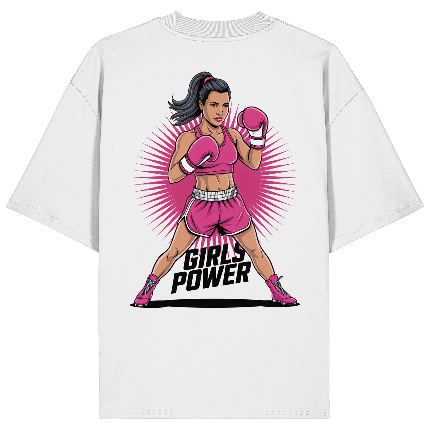 Girl Power / Women No2 - Organic Oversize Shirt