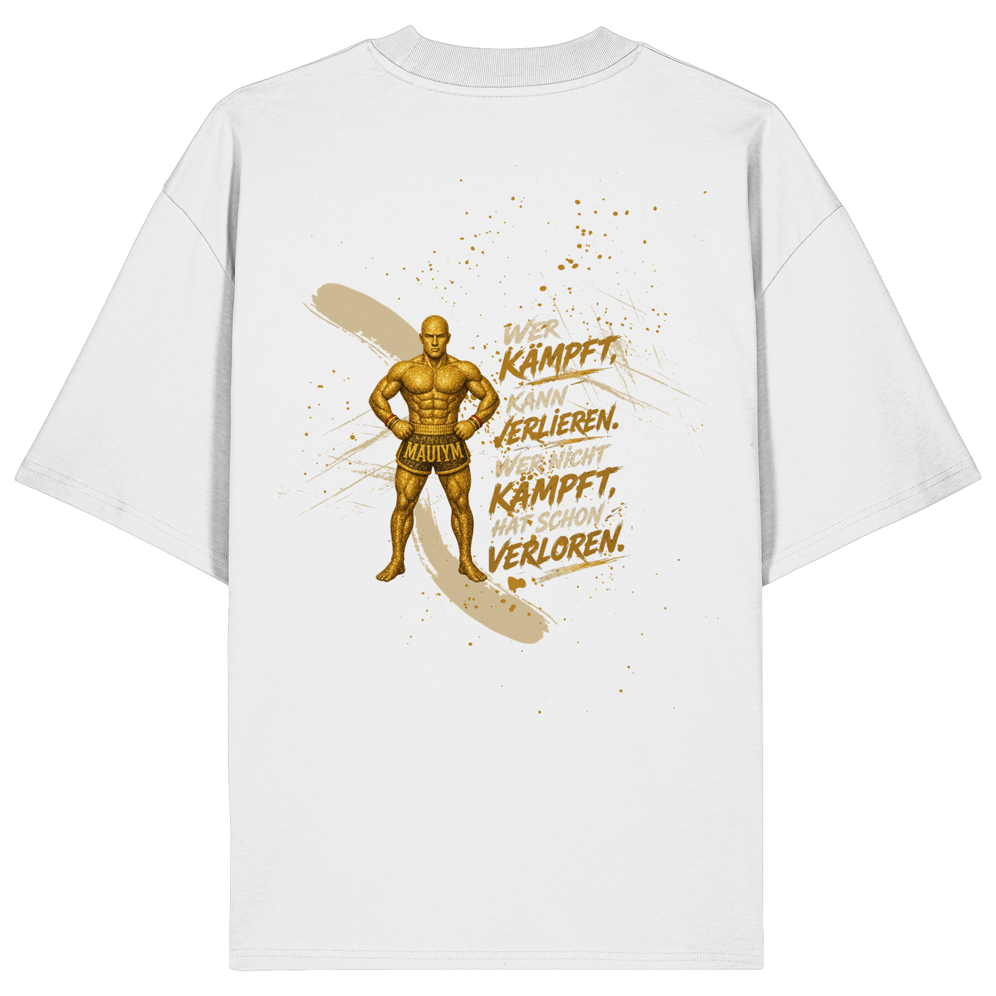 Gold Kämpfer Gold No42 - Organic Oversize Shirt