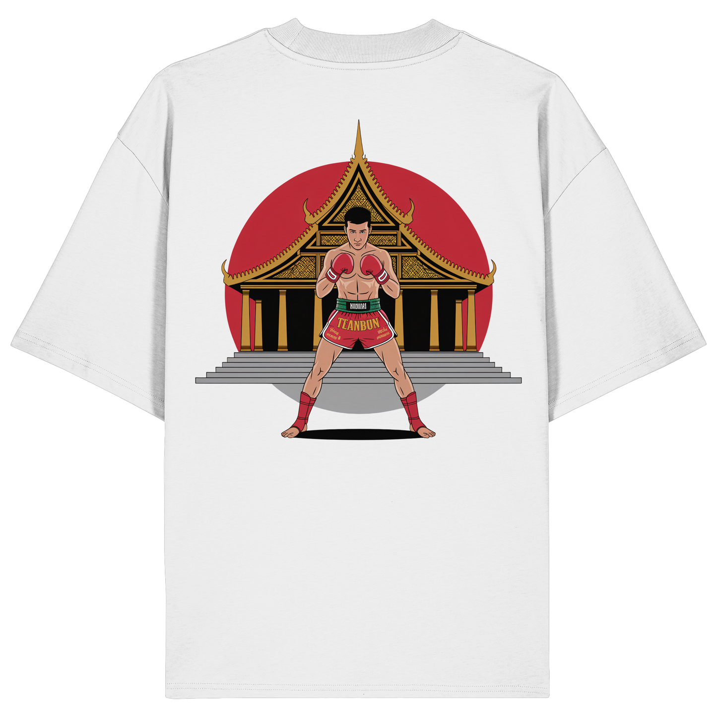 Tempel MuayThai No1 - Organic Oversize Shirt