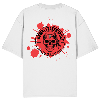 Skull Sport Gold No11 - Organic Oversize Shirt