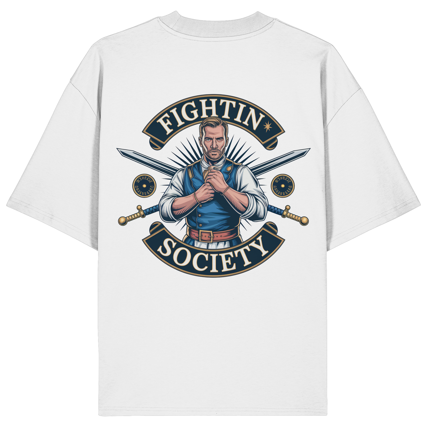 Fightin Gold No15 - Organic Oversize Shirt