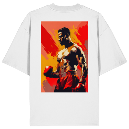 Boxer Red Gold No6 - Organic Oversize Shirt