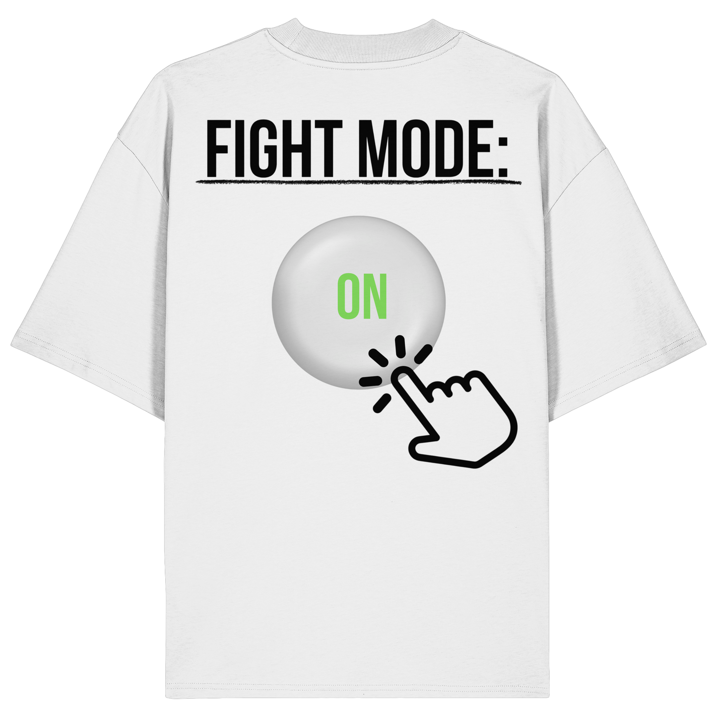 Fight Mode MuayThai No10 - Organic Oversize Shirt