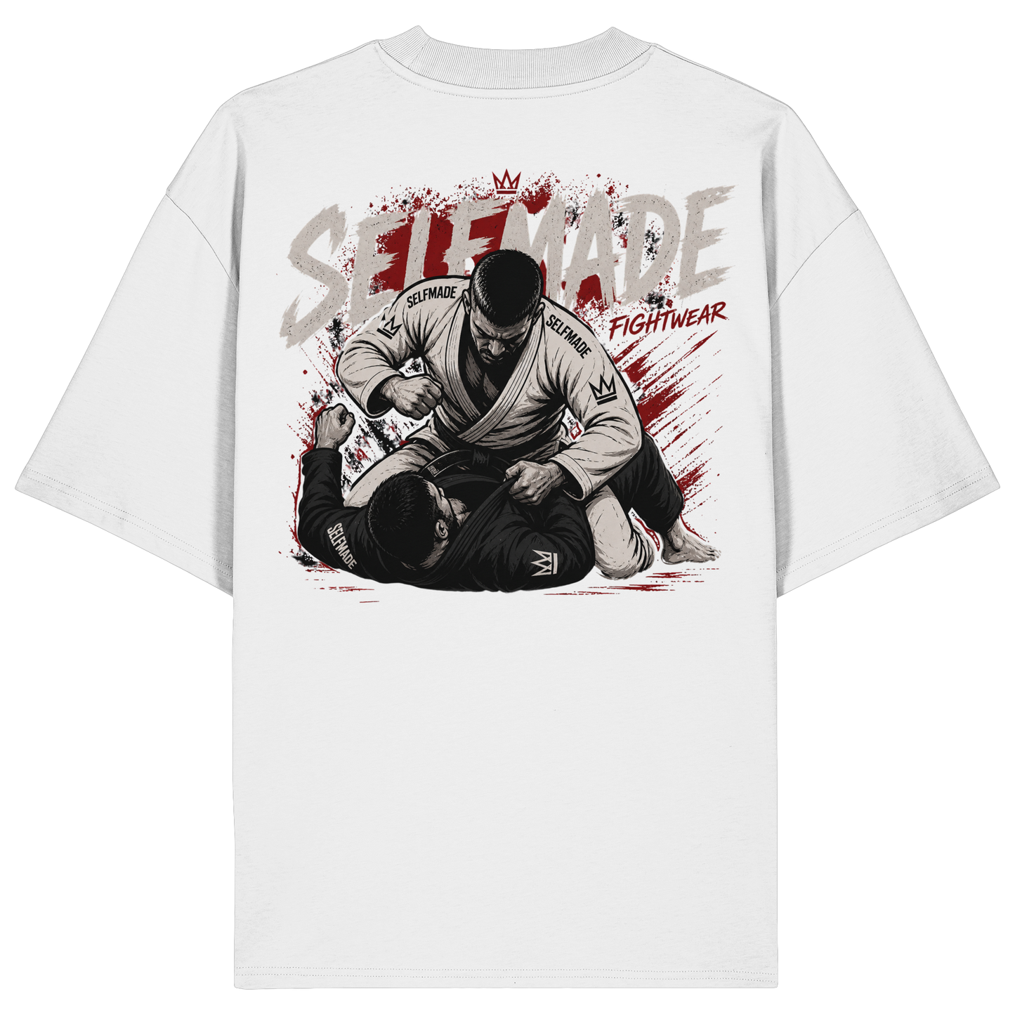 Jiu Jitsu Gold No9 - Organic Oversize Shirt