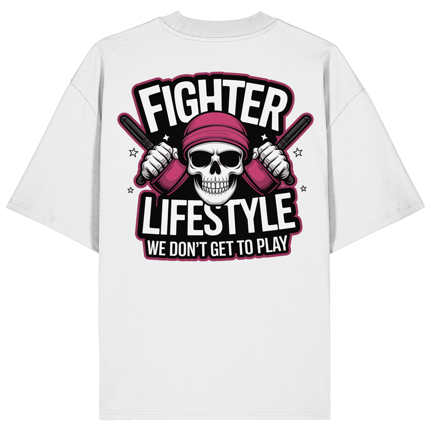 Don't Play Gold No46 - Organic Oversize Shirt