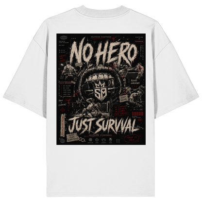 No Hero Gold No70 - Organic Oversize Shirt