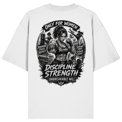 Only For Women Fight No12 - Organic Oversize Shirt