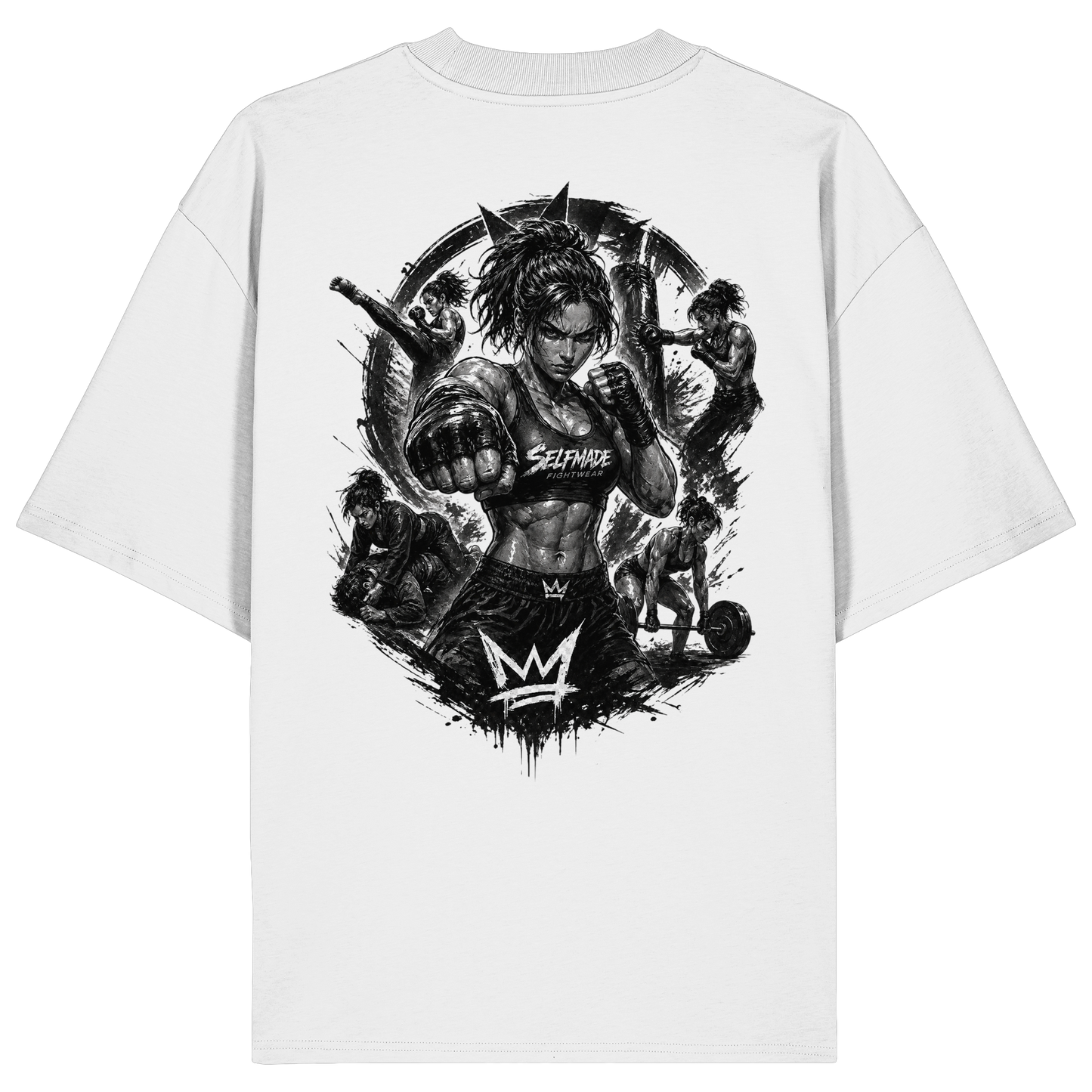 Only for Women Power No13 - Organic Oversize Shirt