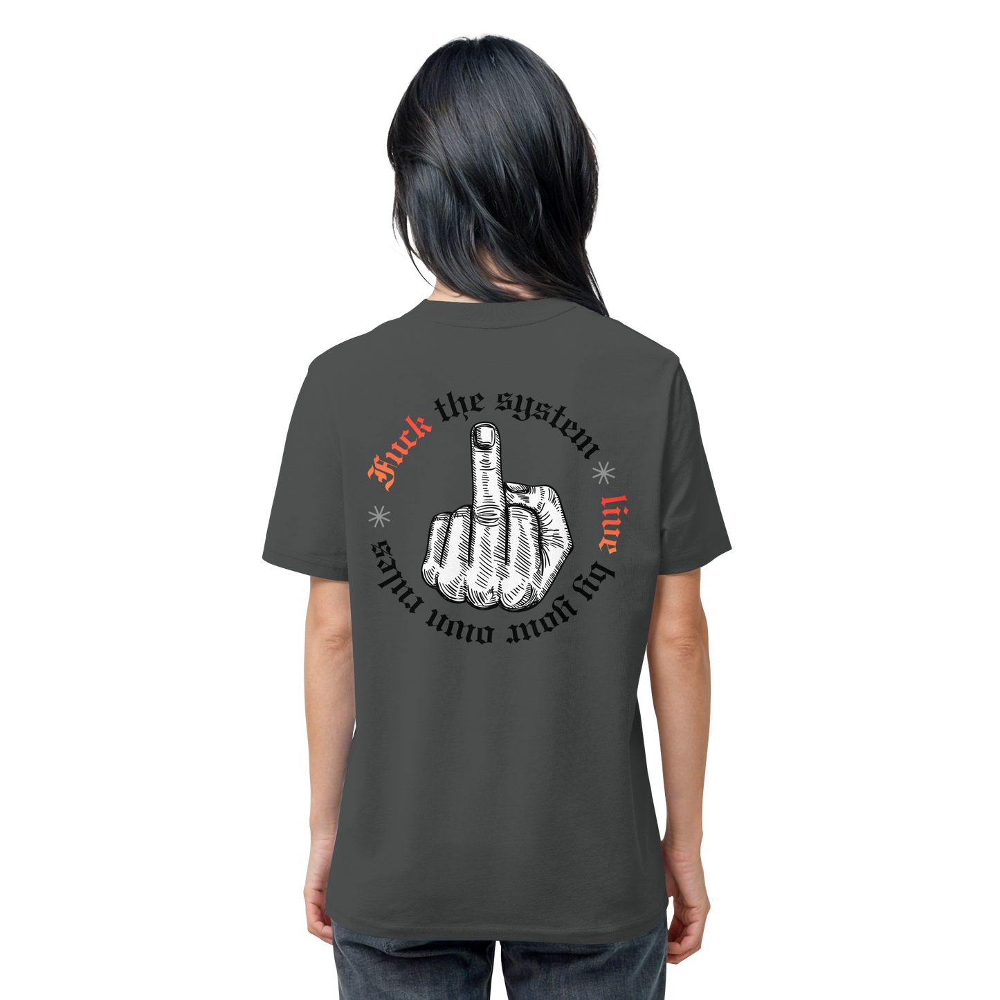 Fuck The System Gold No48 - Organic Shirt