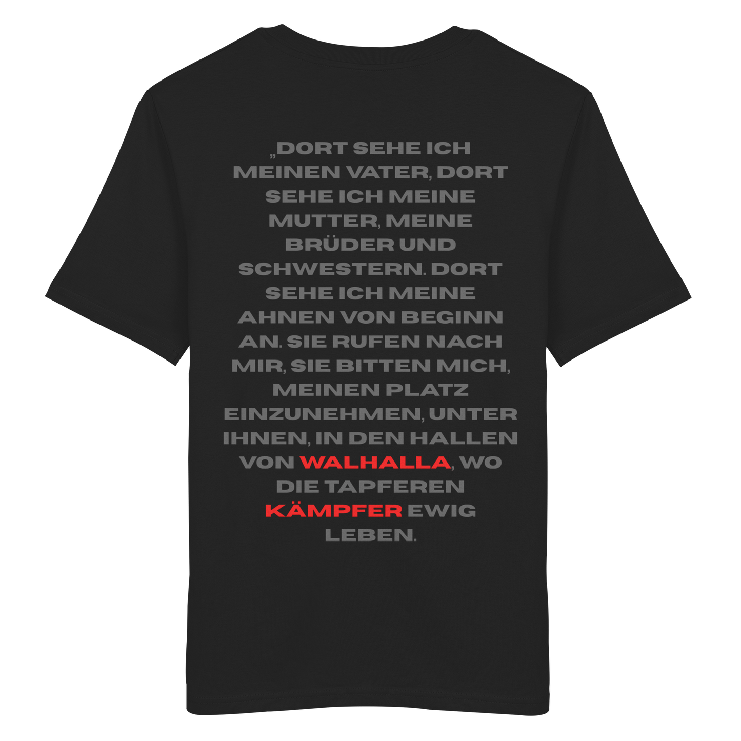 Viking Gebet Gold No19 - Organic Shirt