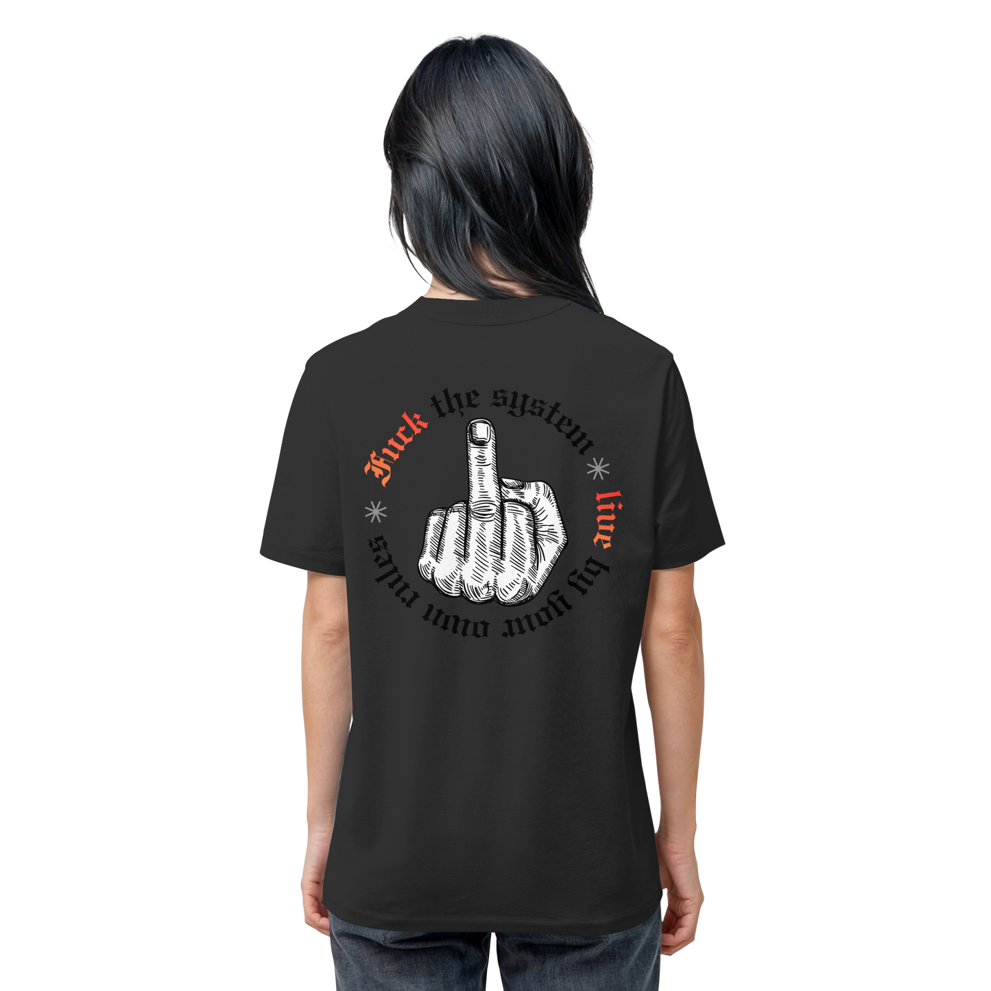 Fuck The System Gold No48 - Organic Shirt