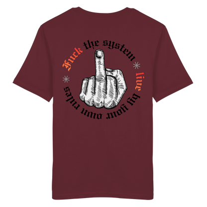 Fuck The System Gold No48 - Organic Shirt