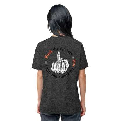 Fuck The System Gold No48 - Organic Shirt