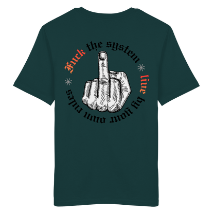 Fuck The System Gold No48 - Organic Shirt