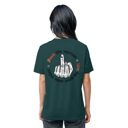 Fuck The System Gold No48 - Organic Shirt