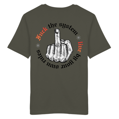 Fuck The System Gold No48 - Organic Shirt
