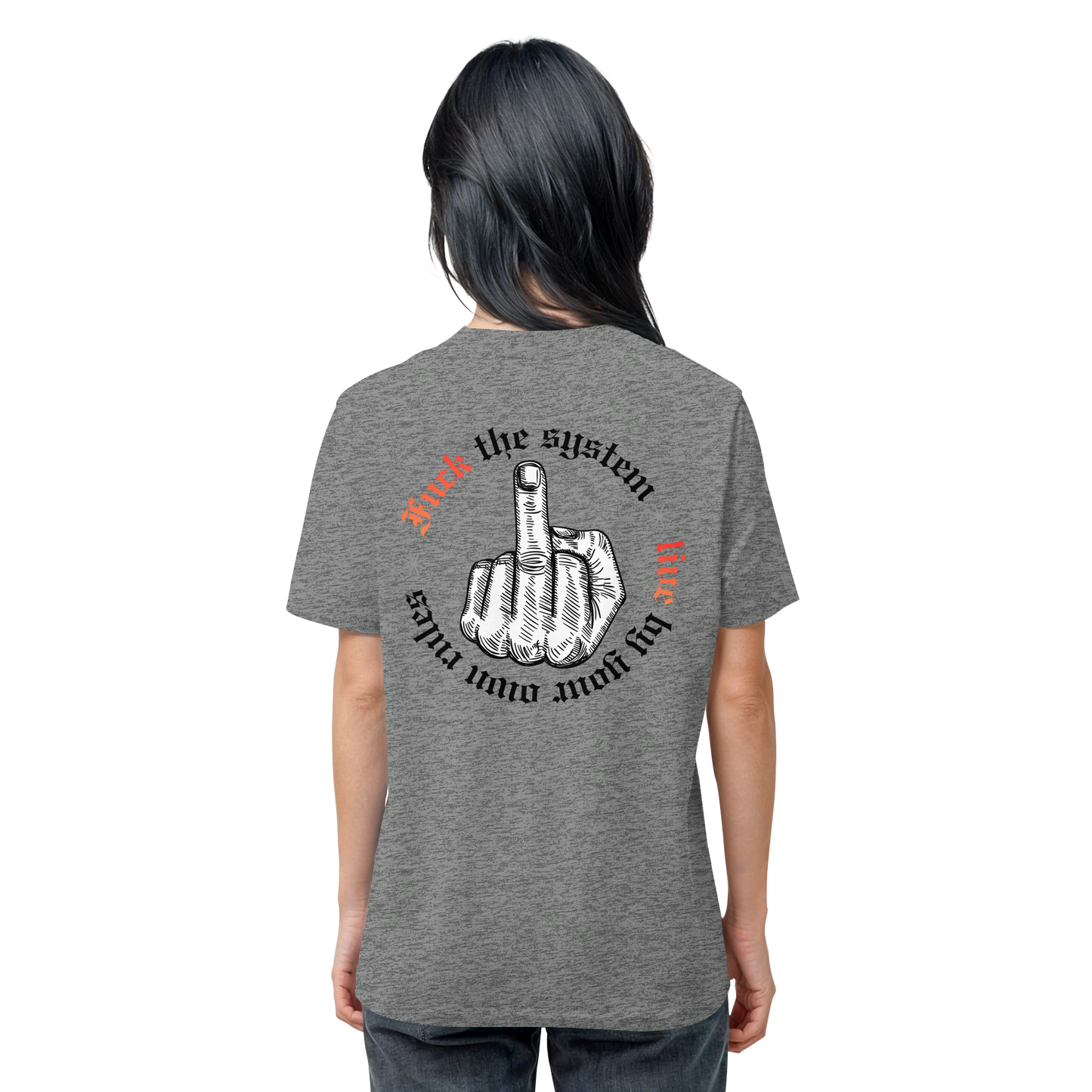 Fuck The System Gold No48 - Organic Shirt