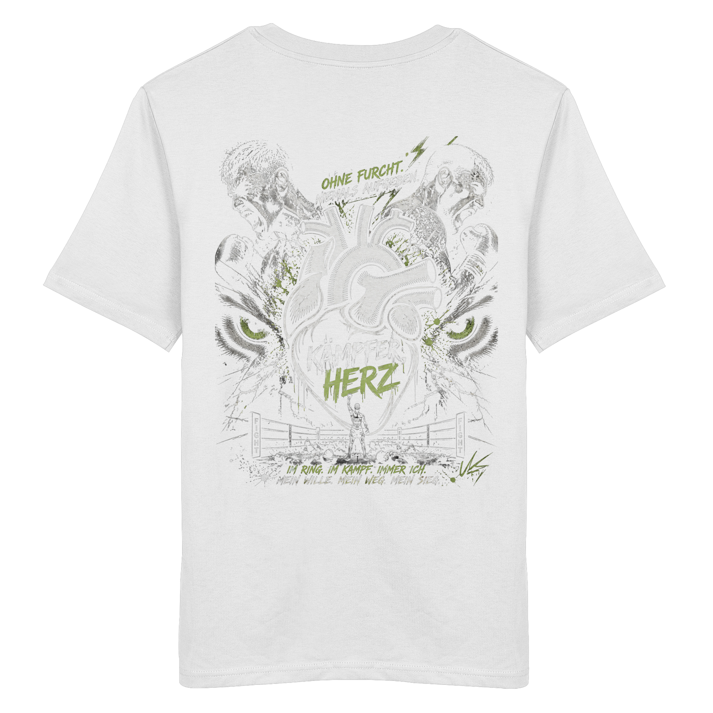Kämpferherz Gold No26 - Organic Shirt