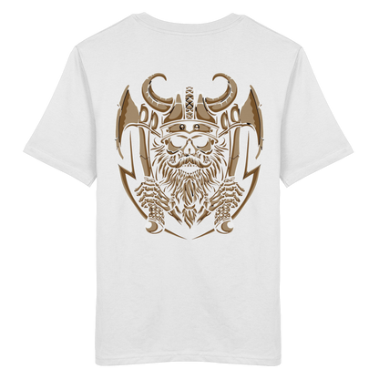 Viking Skull Gold No21 - Organic Shirt
