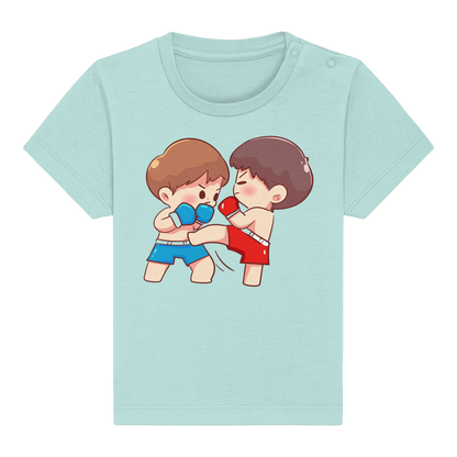 Kids Fighting - Baby Organic Shirt