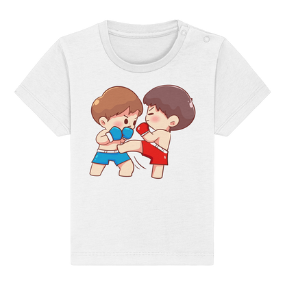 Kids Fighting - Baby Organic Shirt