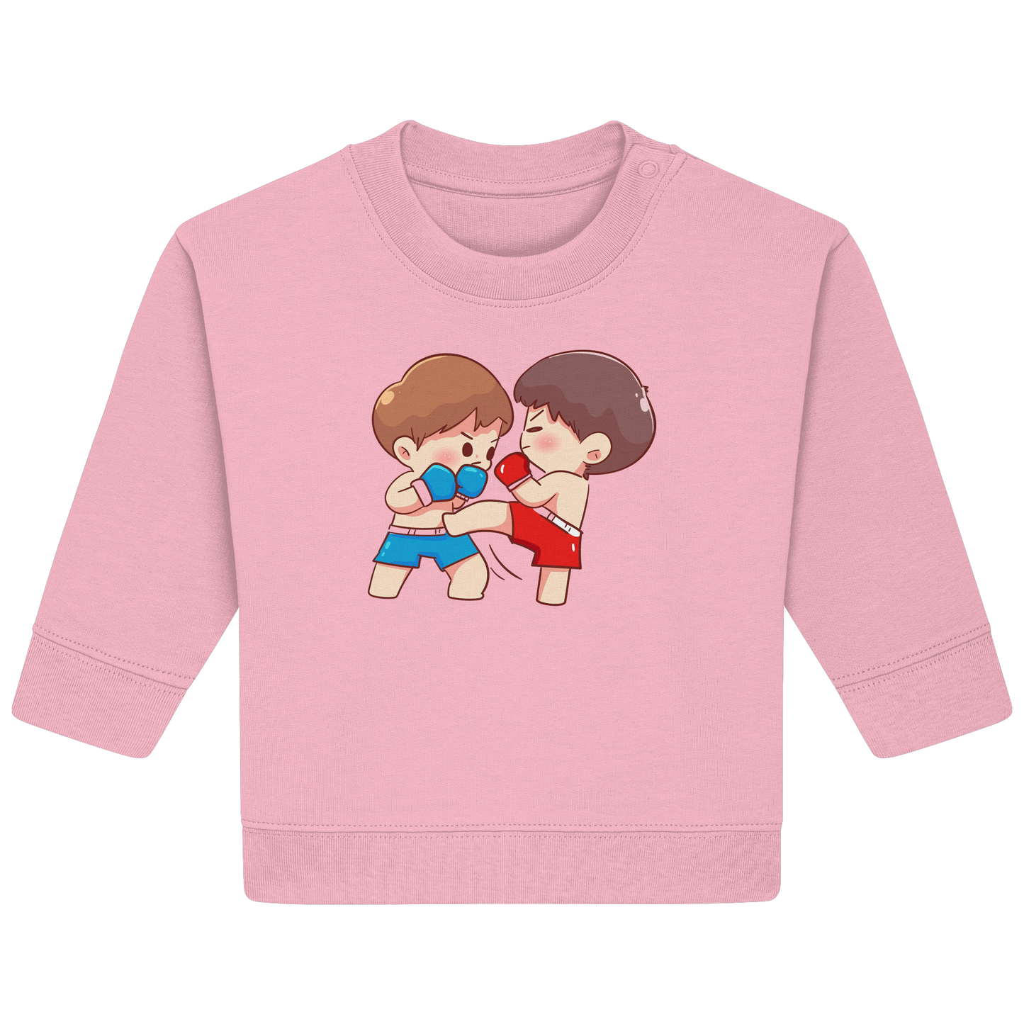 Selfmade Kids Fighting - Baby Organic Sweatshirt
