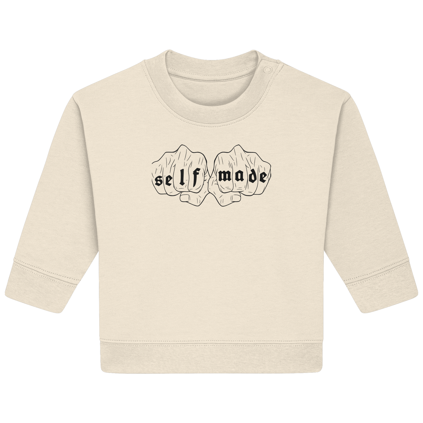 Baby Front Logo - Baby Organic Sweatshirt