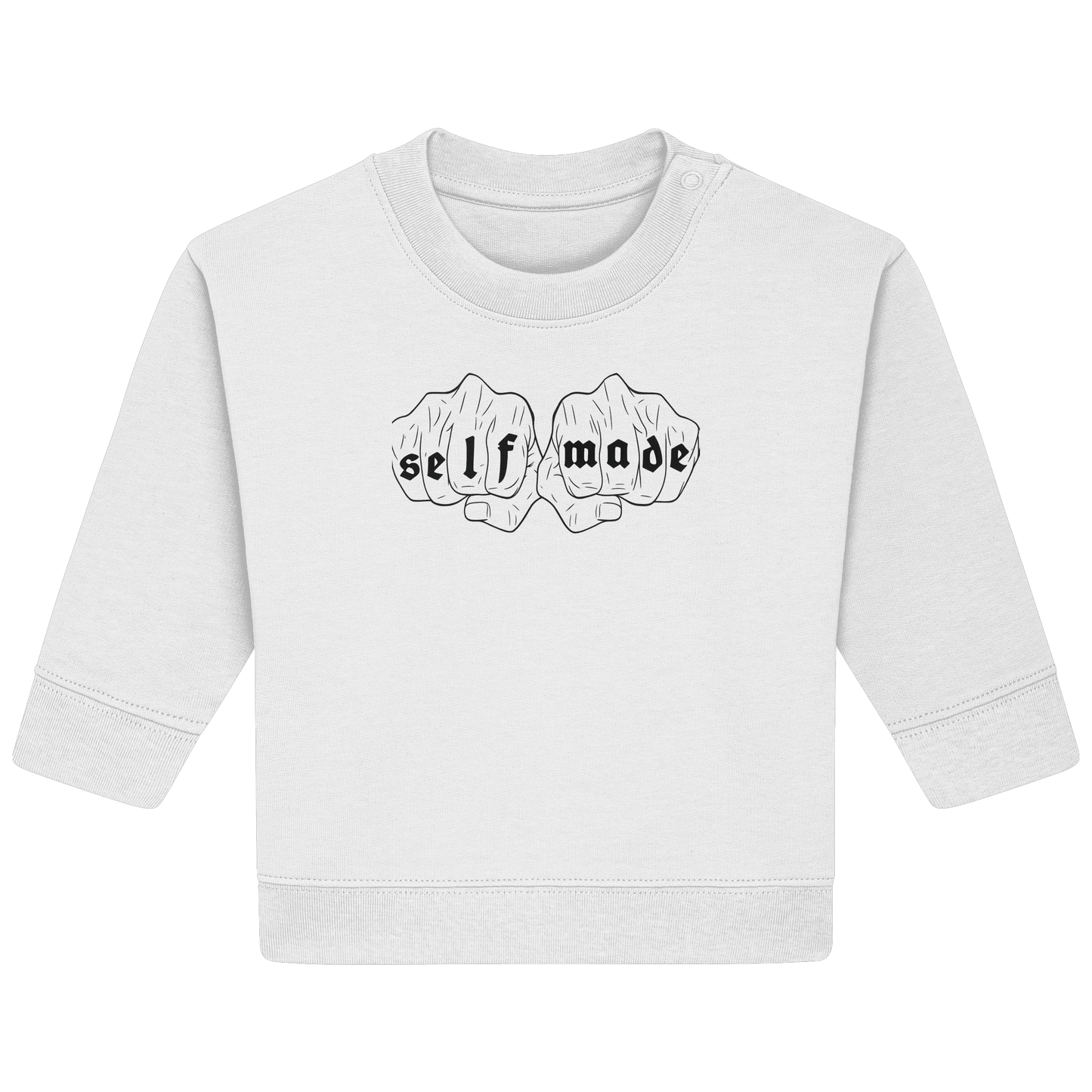 Baby Front Logo - Baby Organic Sweatshirt