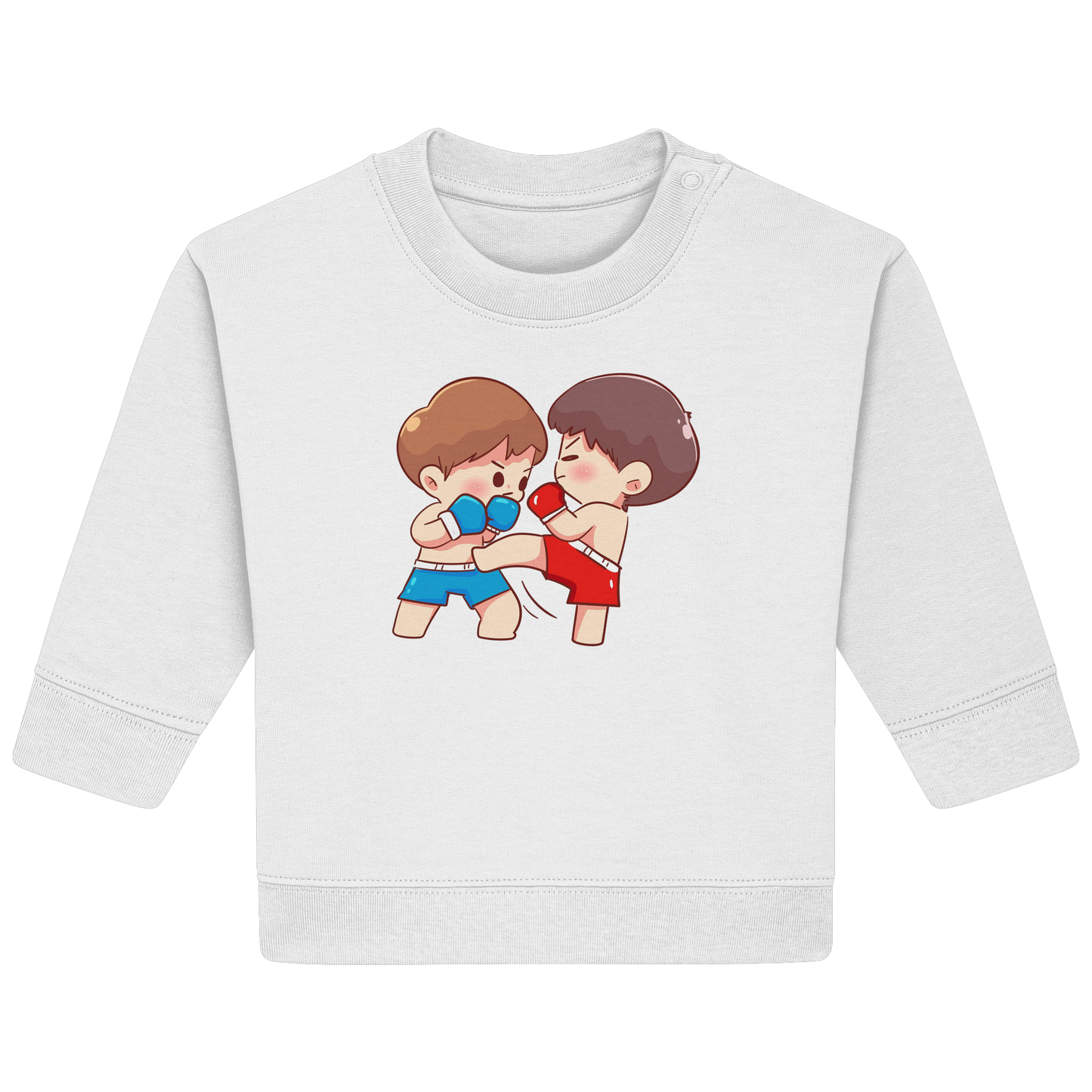 Selfmade Kids Fighting - Baby Organic Sweatshirt