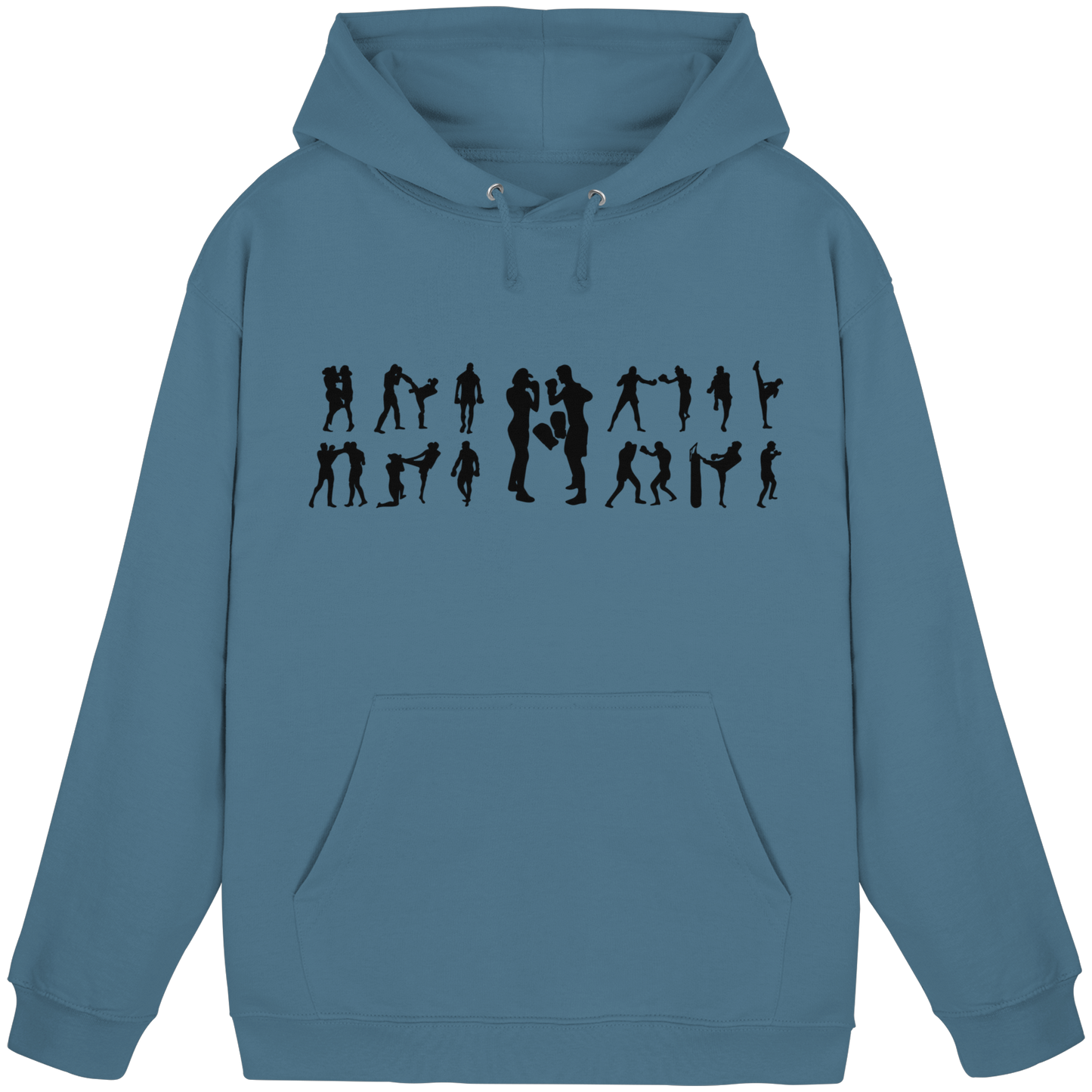 Collage MuayThai No2 - Basic Unisex Hoodie