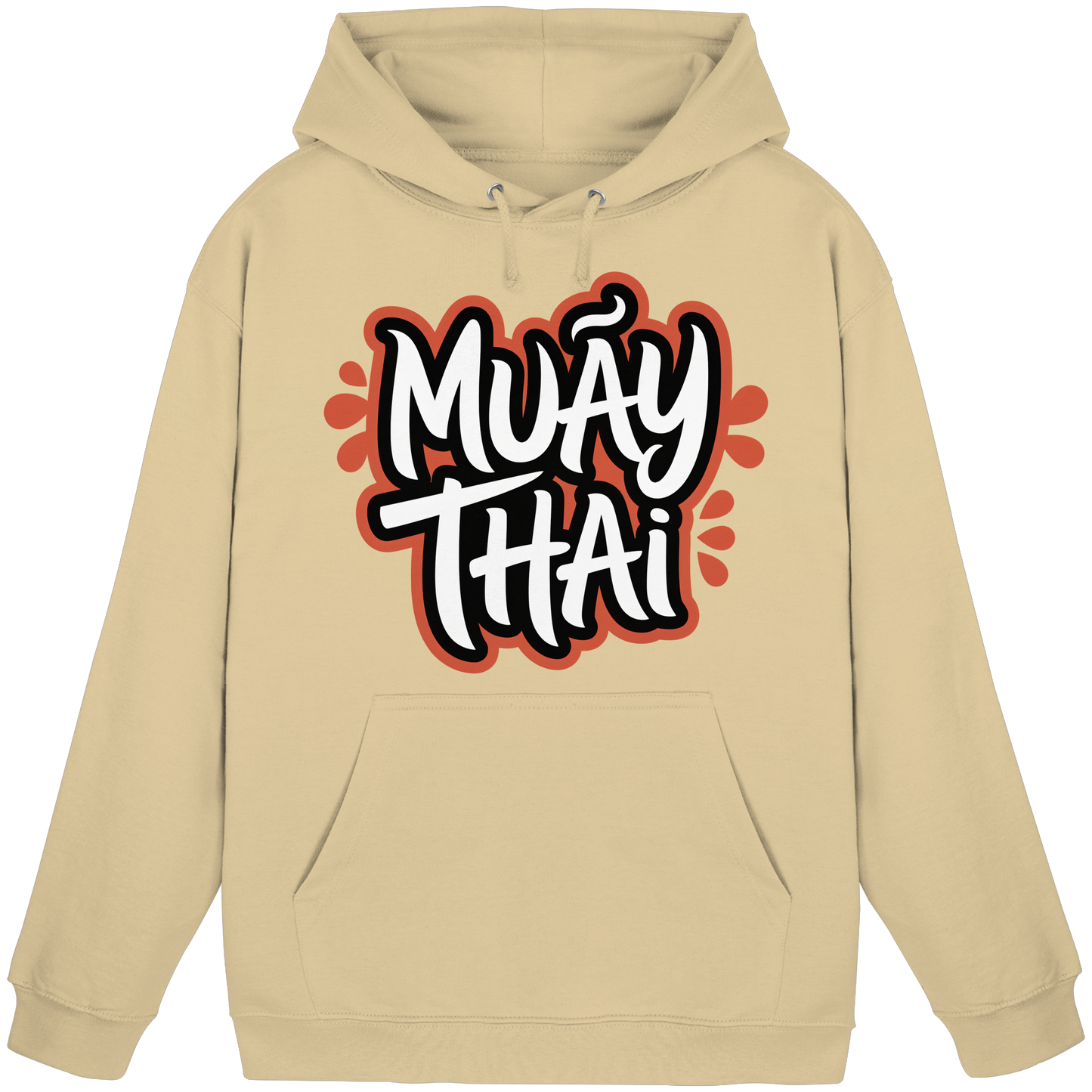 MuayThai Front No5 - Basic Unisex Hoodie