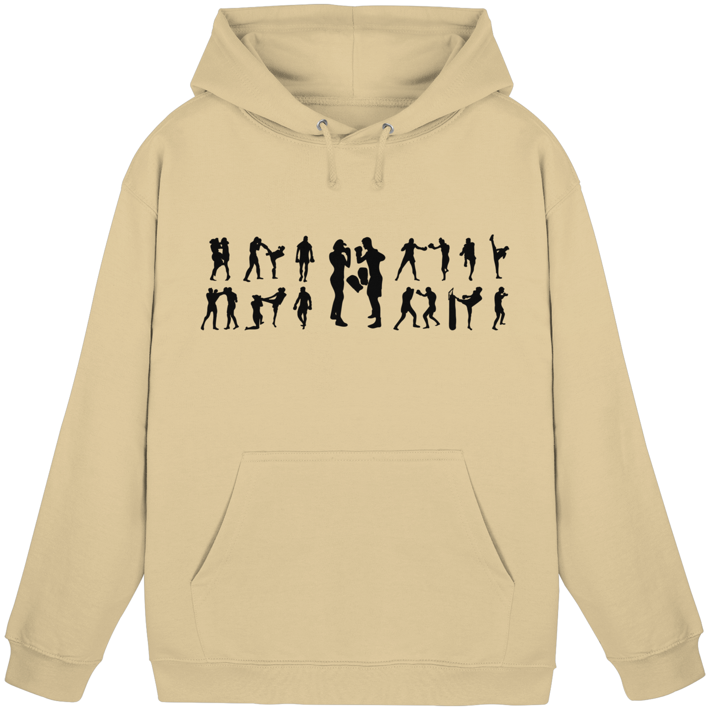 Collage MuayThai No2 - Basic Unisex Hoodie