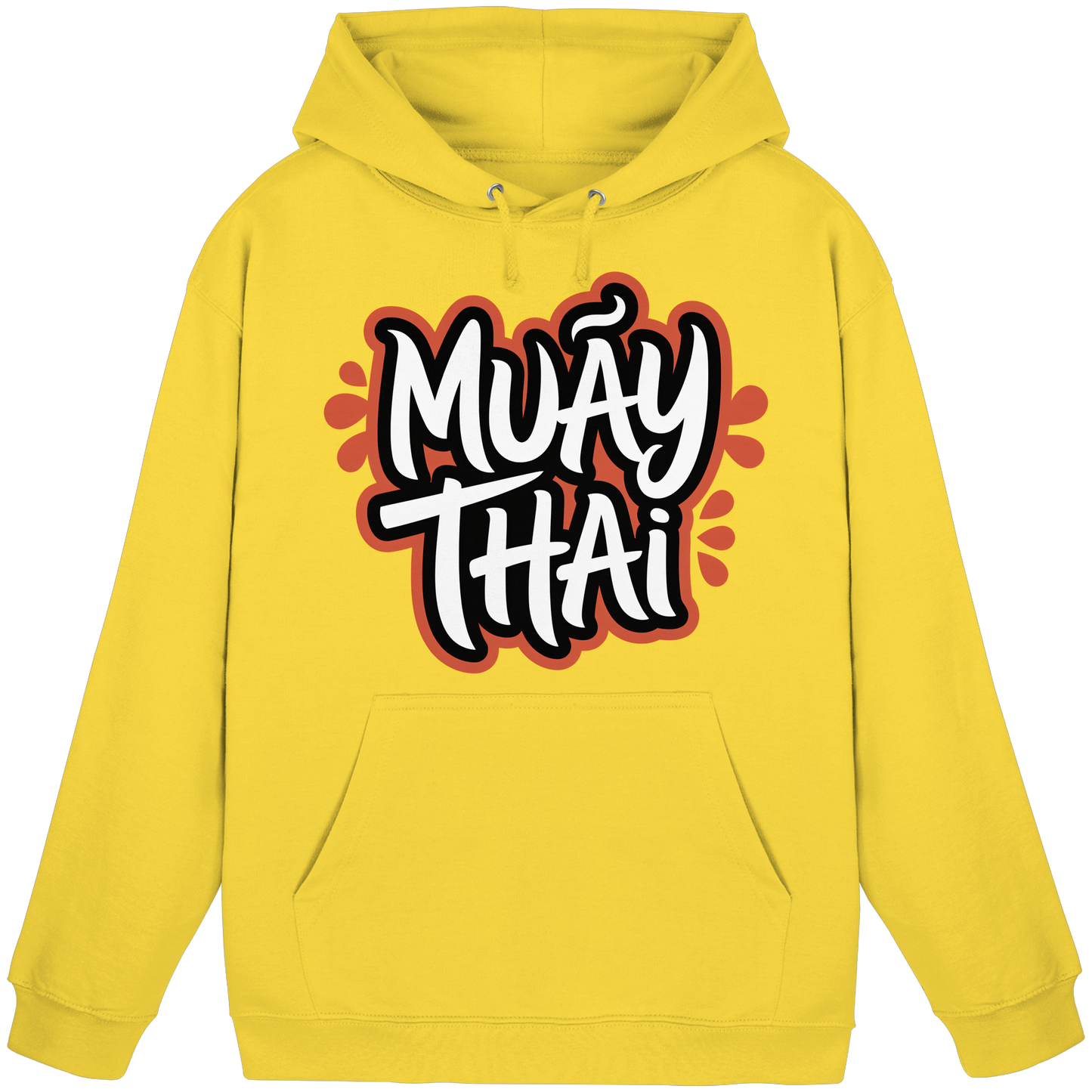 MuayThai Front No5 - Basic Unisex Hoodie