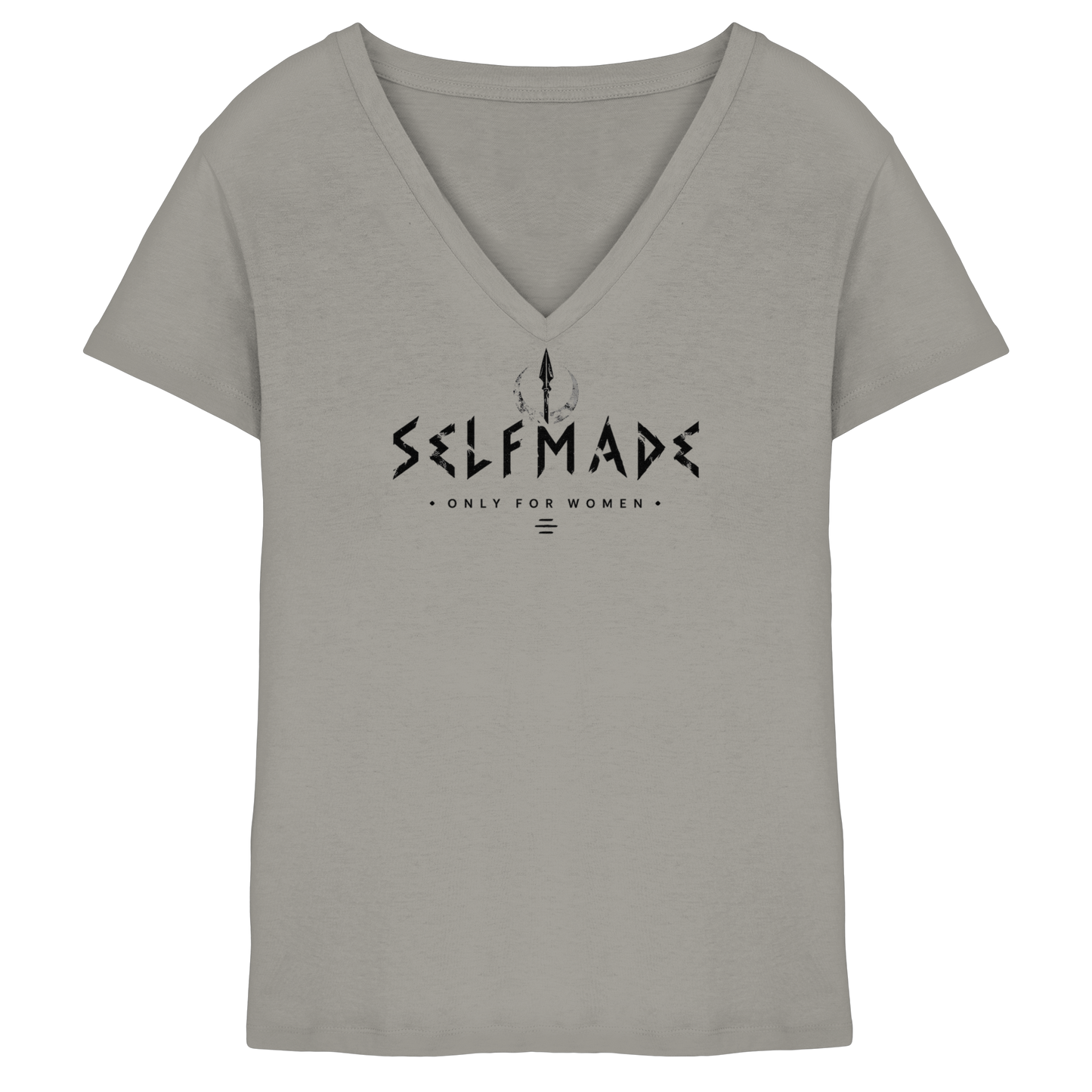 Only for Women No3 - Ladies V-Neck Shirt