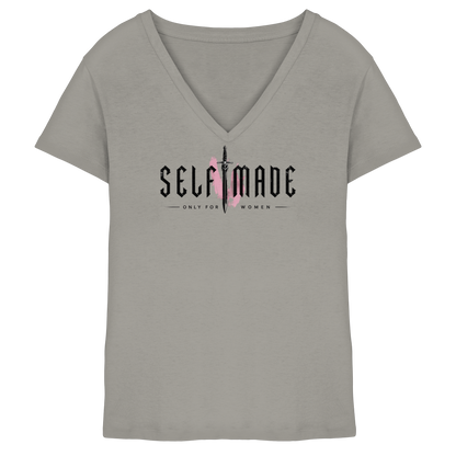 only for Women No4 - Ladies V-Neck Shirt