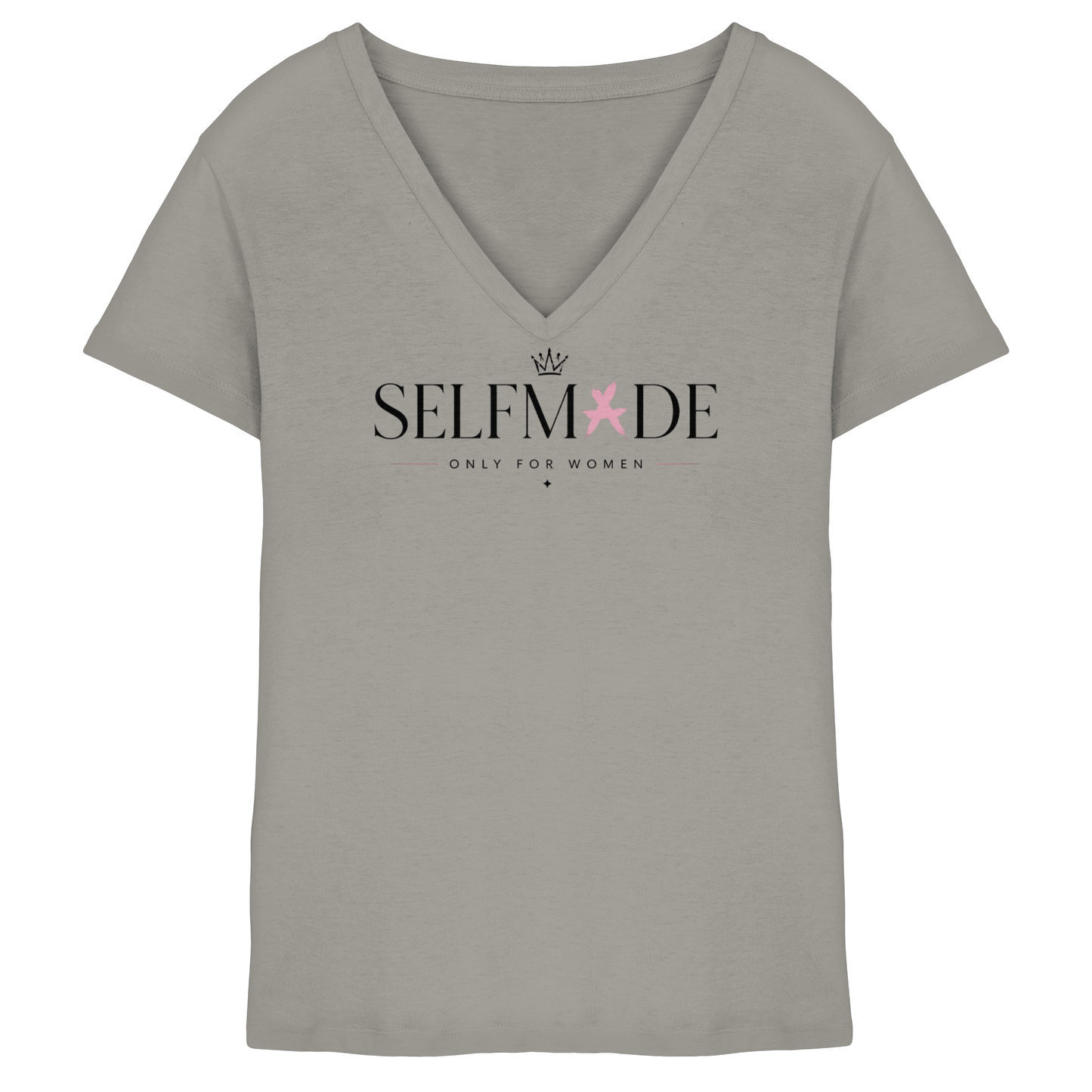 Only for Women No2 - Ladies V-Neck Shirt