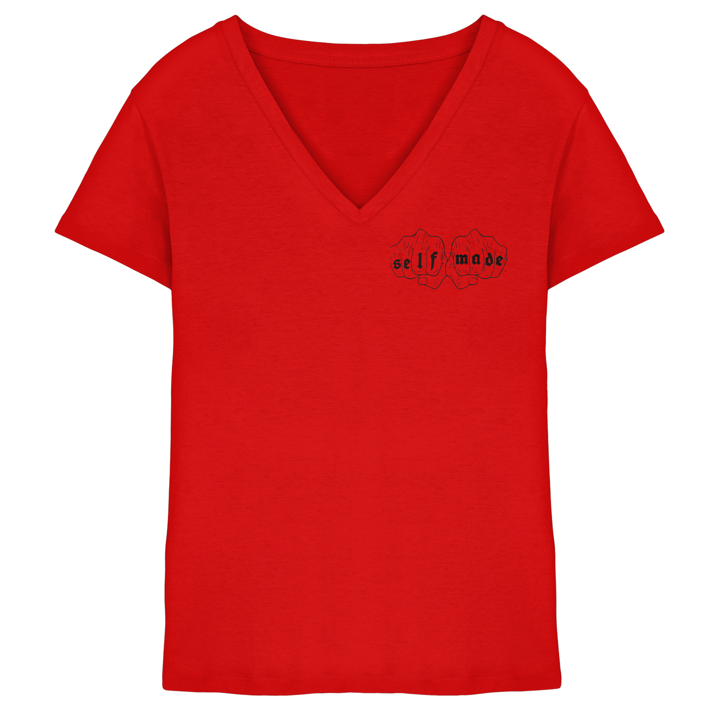 Women Classic Logo - Ladies V-Neck Shirt