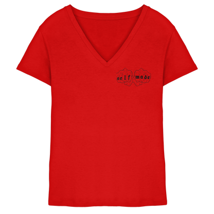 Women Classic Logo - Ladies V-Neck Shirt