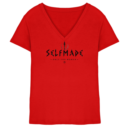Only for Women No3 - Ladies V-Neck Shirt