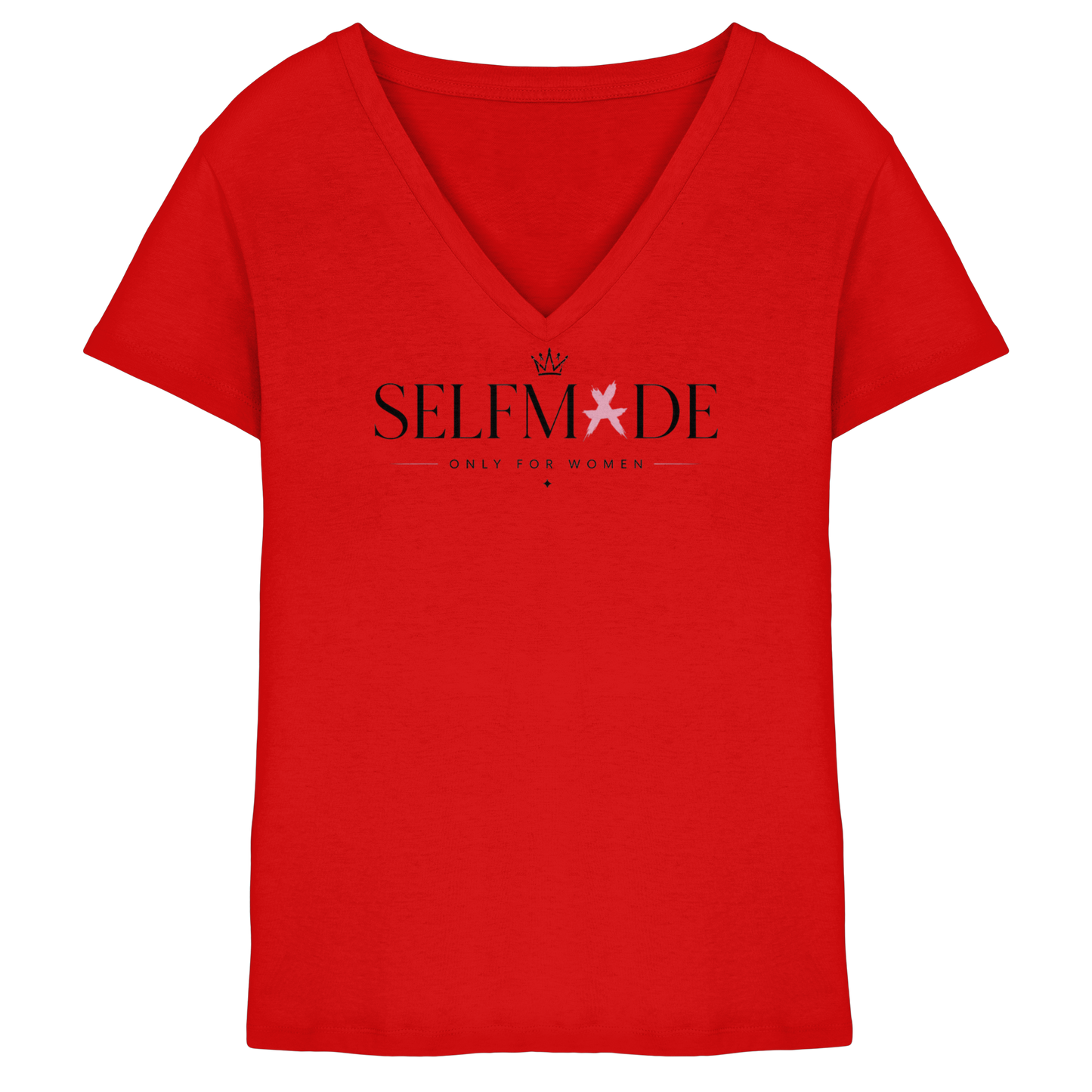 Only for Women No2 - Ladies V-Neck Shirt