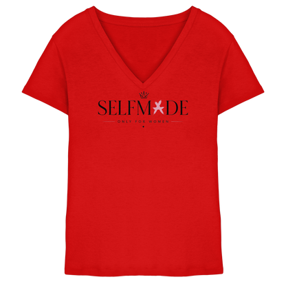 Only for Women No2 - Ladies V-Neck Shirt