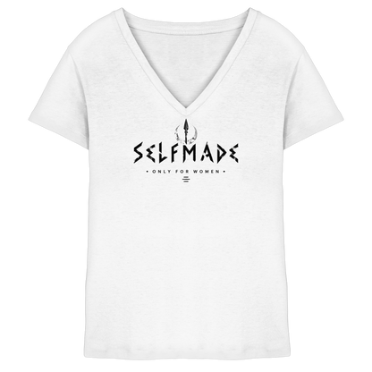 Only for Women No3 - Ladies V-Neck Shirt