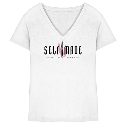 only for Women No4 - Ladies V-Neck Shirt