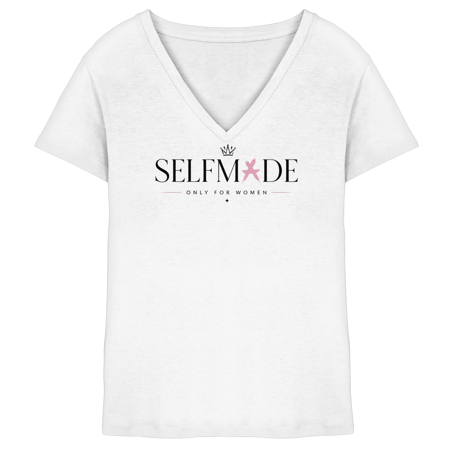 Only for Women No2 - Ladies V-Neck Shirt