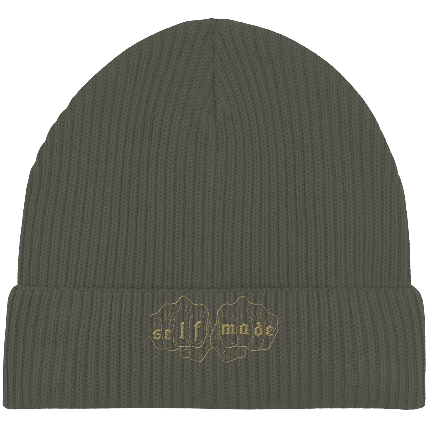 Classic Logo  - Organic Fisherman Beanie